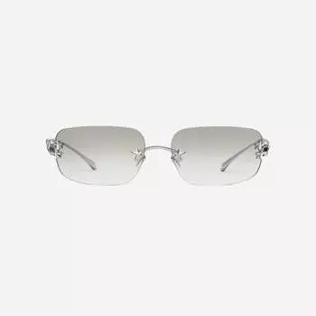 Gentle Monster x Jennie Jentle Salon Glitter 02 Серебристый Металлический Коричневый Градиент