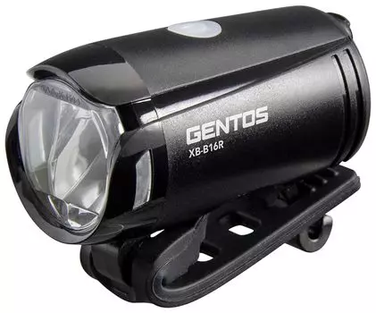 GENTOS Bike Light USB Rechargeable 210 lighting up to Uses dedicated rechargeable battery [Brightness lumens/Practical 2.5 hours/Splash proof/Supports