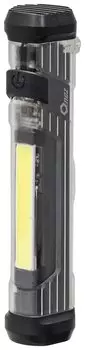 GENTOS COB Emitting LED Light Lumens of Hours of Practical Uses 2 AA Batteries Ones (Light Surface) [200 Brightness/20 Lighting/Dustproof/Splashproof]