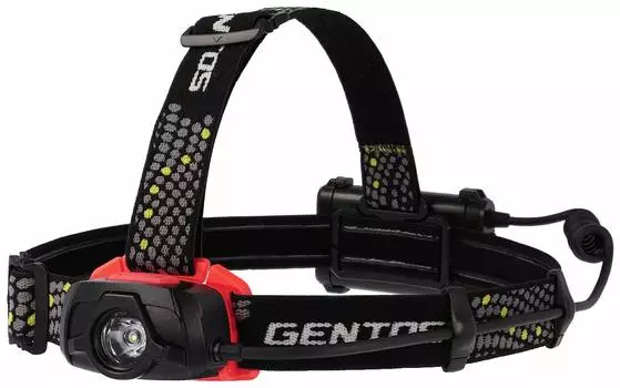 GENTOS Flashing Function LED Headlight 550 Lighting 6 Uses 3 AA Batteries Gaintech Compliant with ANSI Standards [Brightness Lumens/Practical