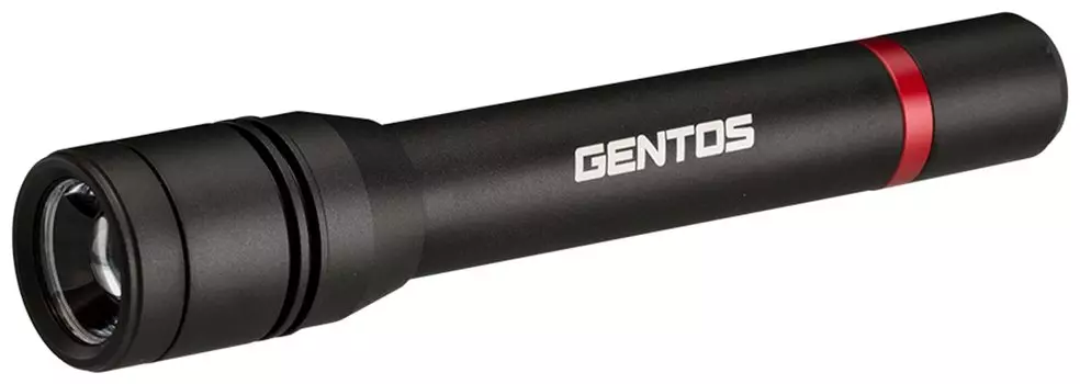 GENTOS Flashlight LED Light AA Battery Operated Powerful 480 Lumens Rexceed Handy Light Flashlight RX-332D