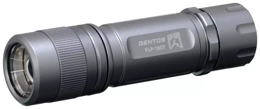 GENTOS LED flashlight 250 hours of practical Uses 3 AAA batteries Flash Compliant with ANSI standards [Brightness lumens/7 use] FLP-1807