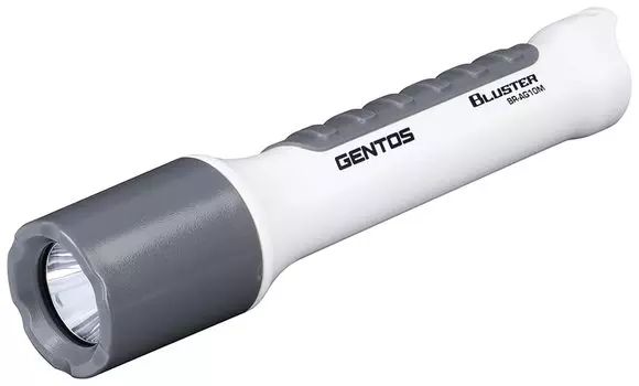 GENTOS LED Flashlight 400 lighting 6 Uses 2 AA batteries Blaster [Brightness lumens/Practical hours/Dust resistant/2m waterproof] BR-AG10M