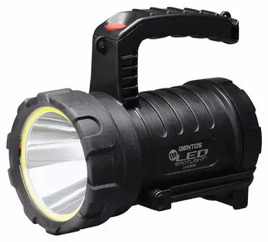 GENTOS LED Flashlight USB Rechargeable 1900 Lumens Practical Lighting 2 Hours Maximum Irradiation Distance 1km 1m The LED rechargeable battery or 1
