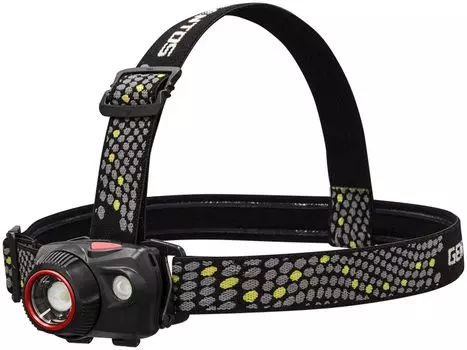 GENTOS LED Headlight 450 lighting Uses 3 AAA batteries or dedicated rechargeable battery Double Star [Brightness lumens/Practical 3.5