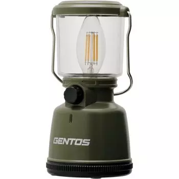 GENTOS LED Lantern AA Battery Operated 400 Lumens Stepless Dimming Explorer Camping Outdoor Light Lighting Disaster Prevention EX-400F