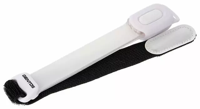 GENTOS Светодиодный Безопасный USB Светится и Синим для Ночного Времени и Велоспорта SL-A01R Браслет, Перезаряжаемый, Красный, Зеленый, Бег, Ходьба,