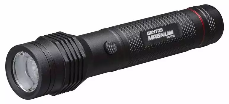 GENTOS waterproof LED flashlight lumens of hours of practical Uses 2 AA Magnum Compliant with ANSI [350 brightness/8 lighting] batteries, MG-822D