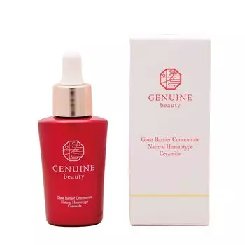 Genuine Beauty Gloss Barrier Concentrate Gloss Barrier Introduced Serum Высококонцентрированный натуральный человеческий керамид Витамин С Цветочно-мускусная сыворотка