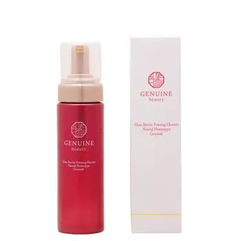 Genuine Beauty Gloss Barrier Очищающая пенка для умывания Двойное средство для умывания лица Не требует пенки для умывания Натуральный человеческий керамид для умывания лица Очищающий макияж красный