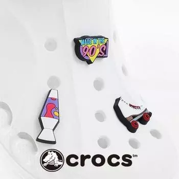 Genuine CrocS 90 S Symbol Set Of 3 Gibbitz 10008694:1