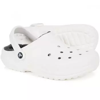 Genuine Crocs Crocs Classic Lined Clog Winter Cold Weather Fur Slippers 20359110M:250(M6W8)