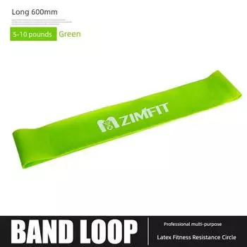 Genuine Goods Yoga Shaping Tension Band Female Men Strength Training Resistance Band Stretch Strap Fitness Resistance Band Elastic ring (Green 5-10 pounds)