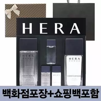 Genuine Hera Homme Essence Basic Special 2-piece set men s skin lotion (gift packaging + shopping bag included)