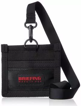 Genuine ID Pass Case BRM191A40 MADE IN USA BLACK [Briefing] [Official Product]