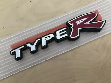 GENUINE INTEGRA DC5 TYPE-R Rear Emblem Badge 75717-S6M-Z01 OEM JDM HONDA