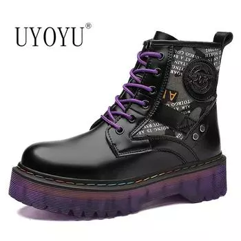 Genuine Leather 35~42 Winter Women s Increased 2024 New Warm Ankle Boots Fur For Women Boots High Top Female Heels Shoes Boot 4.5