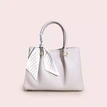 Genuine Leather Bag for Mom Women 2025 New Mother-in-Law Wedding Ankela Red Shoulder Large Capacity Wedding Bag Apricot color