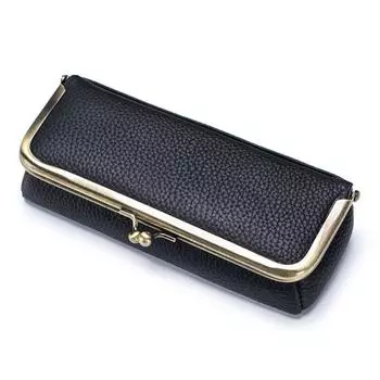 Genuine Leather Glasses Boxes Holder Luxury Eyewear Organizer Sunglasses Storage Case Eyeglasses