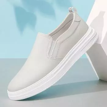 Genuine Leather Loafers Handmade Casual Driving Flats Slip-on Shoes Luxury Comfy Moccasins Leisure Walk Male Business Footwear 36