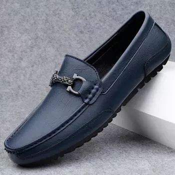 Мокасины из натуральной кожи для мужчин, дизайнерские модные мокасины, мягкие повседневные туфли на плоской подошве, обувь для взрослых мужчин, туфли-лодочки ручной работы 44