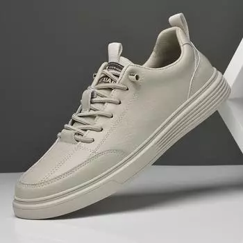 Genuine Leather Men Casual Shoes Breathable Walking Sneakers New Fashion Driving Shoes for Male Handmade Outdoor Oxford Footwear 38 чёрный