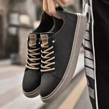 Genuine Leather Men s Sneakers Fashion Business Casual Shoes High Quality New Men Shoes Outdoor Tennis Masculino Zapatos Hombre 38