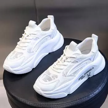 Genuine leather women s shoes 2025 new single shoes summer fashion breathable versatile sports and leisure shoes shallow flat shoes children 35