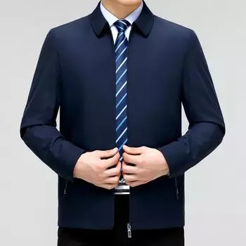 Genuine Men s Jackets, Dad Jackets, Jacket Lapels, Casual Business Executive Spring and Autumn 170