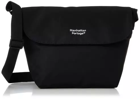 Genuine Messenger Bag Casual Messenger Bag Matte Twill Black [Manhattan Portage] [Official]