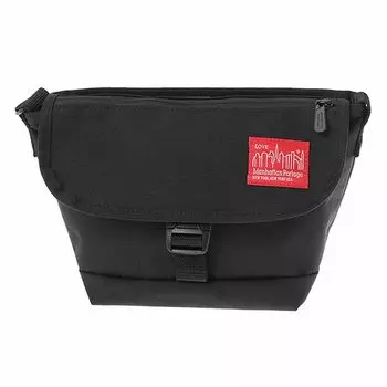 Genuine Messenger Bag MP1603FZPBEARBRICK23 Nylon Messenger Bag Flap Zipper Pocket 2023 Black [Manhattan Portage] [Official] w/BE@RBRICK