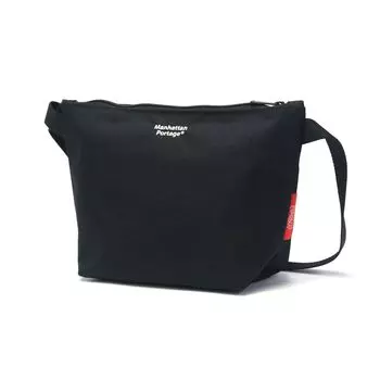 Genuine Messenger Bag MP1603NF Cobble Hill Nylon Messenger Bag No Flap Black [Manhattan Portage] [Official] (XS)