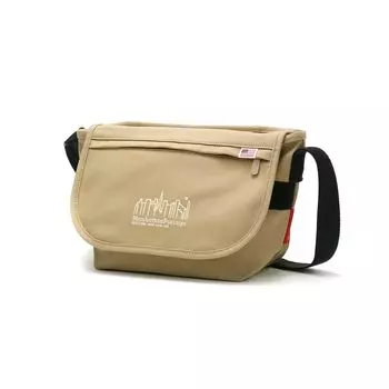Genuine Messenger Bag MP1605JRCNVS Casual Messenger Bag JR Canvas BEG [Manhattan Portage] [Official]