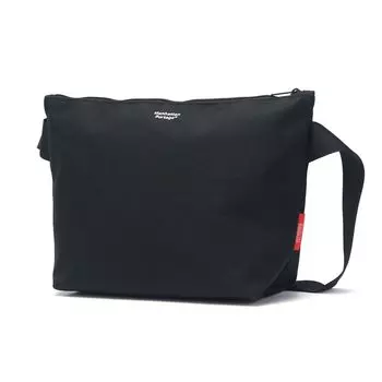 Genuine Messenger Bag MP1606JRNF Cobble Hill Nylon Messenger Bag No Flap Black [Manhattan Portage] [Official] (M)