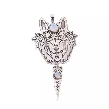 Genuine Milky Opal Gemstone 925 Sterling Silver Oxidized Pendant 4 For Women CP-26-16