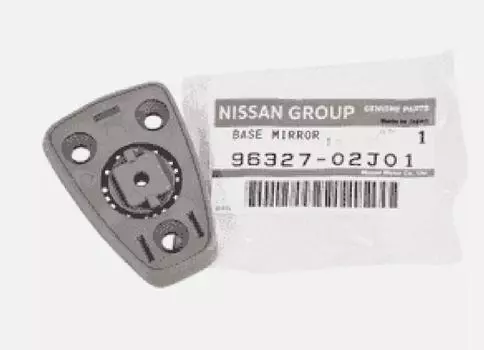 Genuine Nissan OEM BASE-INSIDE MIRROR Y60 PATROL(GR)1987/08-1997/09 96327-02J01