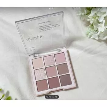 Genuine Палитра теней Daisyk, оттенок 27 Rose Milk Tea, 1 шт.