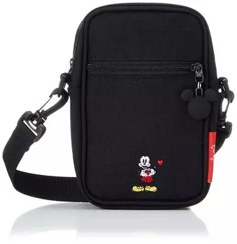 Genuine Shoulder Bag Cobble Hill Bag Mickey Mouse 2022 Black [Manhattan Portage] [Official]