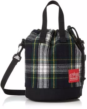 Genuine Shoulder Bag Iona Island Shoulder Bag Plaid Collection [Manhattan Portage] [Official] PLD-GRN