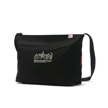 Genuine Shoulder Bag MP1482CNVS Clearview Shoulder Bag Canvas BLK [Manhattan Portage] [Official]