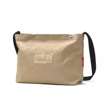 Genuine Shoulder Bag MP1482CNVS Clearview Shoulder Bag Canvas BEG [Manhattan Portage] [Official]
