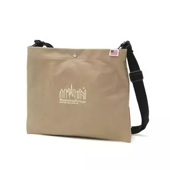 Genuine Shoulder Bag MP1487CNVS Botanical Sullivan Shoulder Bag Canvas BEG [Manhattan Portage] [Official]