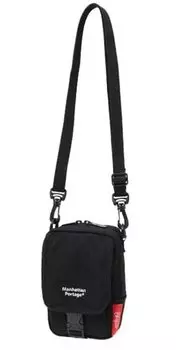 Genuine Shoulder Bag MP2433 Cobble Hill Pocketbook Shoulder Bag Black [Manhattan Portage] [Official]