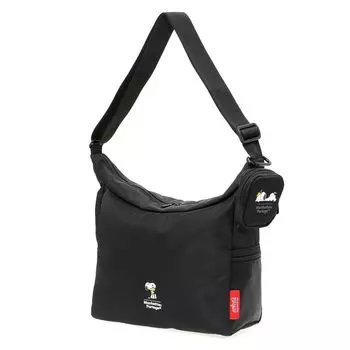 Genuine Shoulder Bag MP6041PEANUTSFW24 Shoulder Bag PEANUTS FW2024 Black [Manhattan Portage] [Official] Bed-Stuy