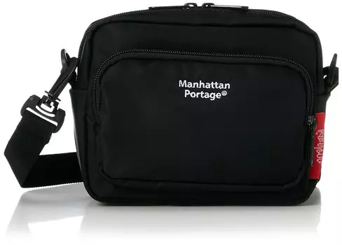 Genuine Shoulder Bag The Broome Shoulder Bag Matte Twill Black [Manhattan Portage] [Official]