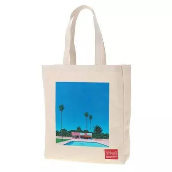 Genuine Tote Bag MP1387CVLHN Shea Tote Bag HIROSHI NAGAI Natural [Manhattan Portage] [Official]