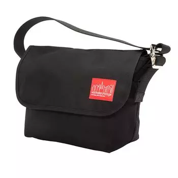 Genuine Vintage Messenger Messenger Bag MP1606VJR Black [Manhattan Portage] [Official]