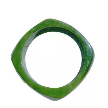 Geometric Party Cuff Acrylic Bangle Jewelry Gift Wide Bracelet Square Round Bangle Women Bracelet