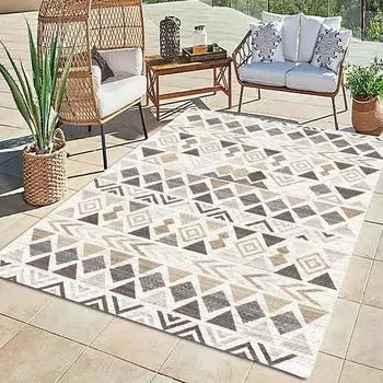 Geometric Pattern Large Carpet Wrinkle Resistant Non-slip Soft Floor Mats for Home Living Room Decoration Bedroom Kitchen Rugs 40 x60