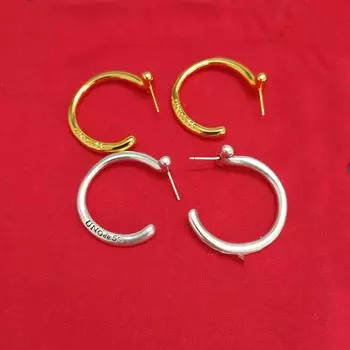 geometric retro earrings, silver-plated e-commerce jewelry ins gifts are sent on behalf of others.
